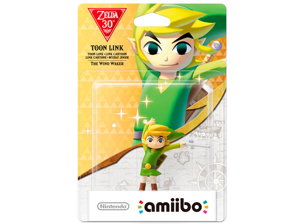 Amiibo Figur Toon Link The Wind Waker Zelda 30th Anniversary Edition